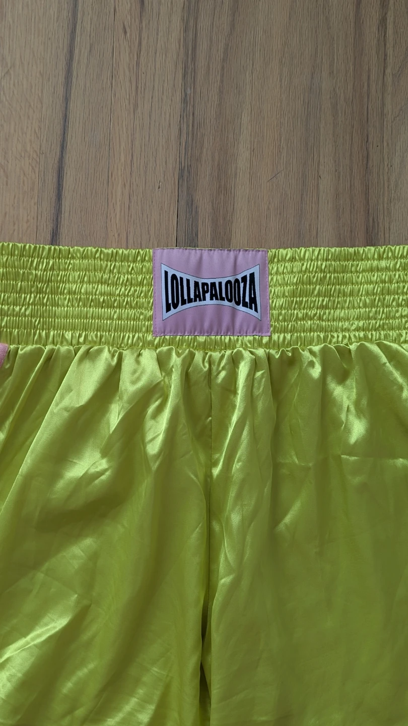 Lollapalooza All Star Boxing Shorts - official merch - photo 4