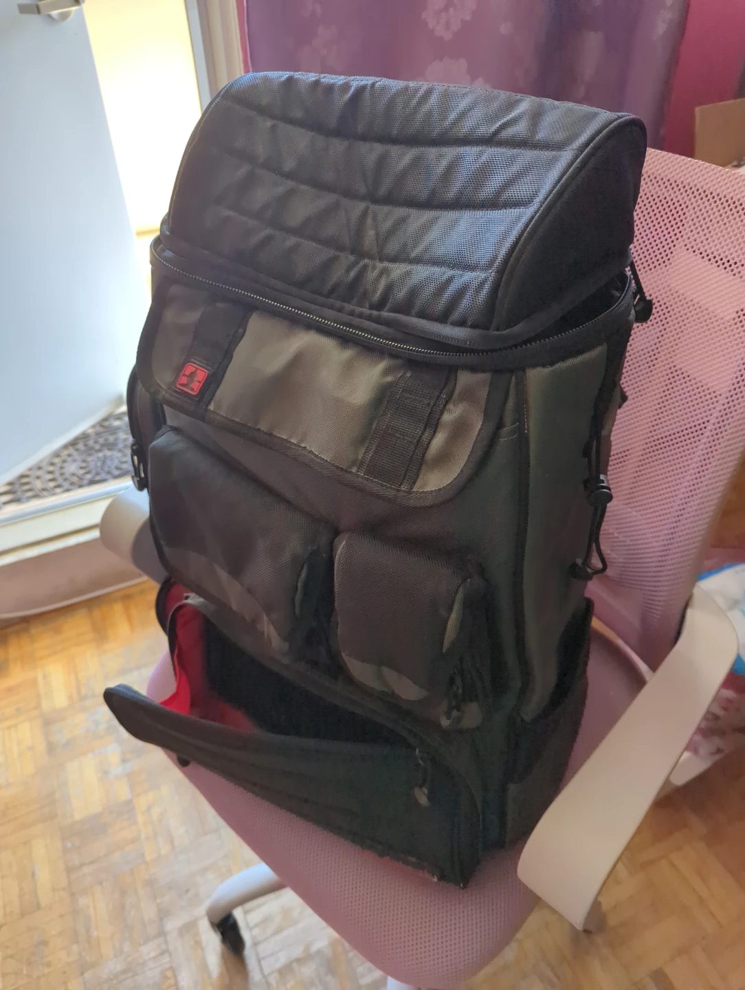 Black and Grey Backpack