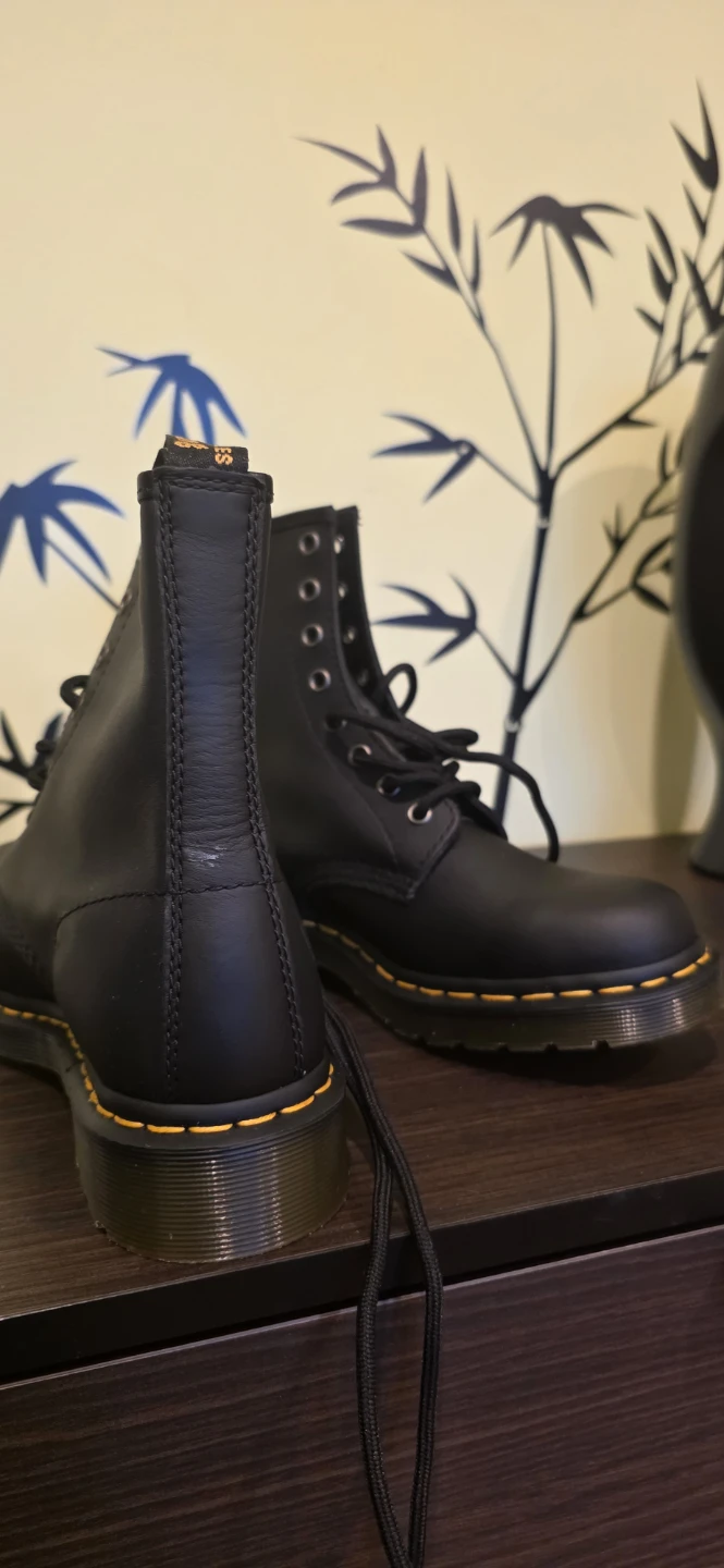 Dr. Martens Black Leather Boots