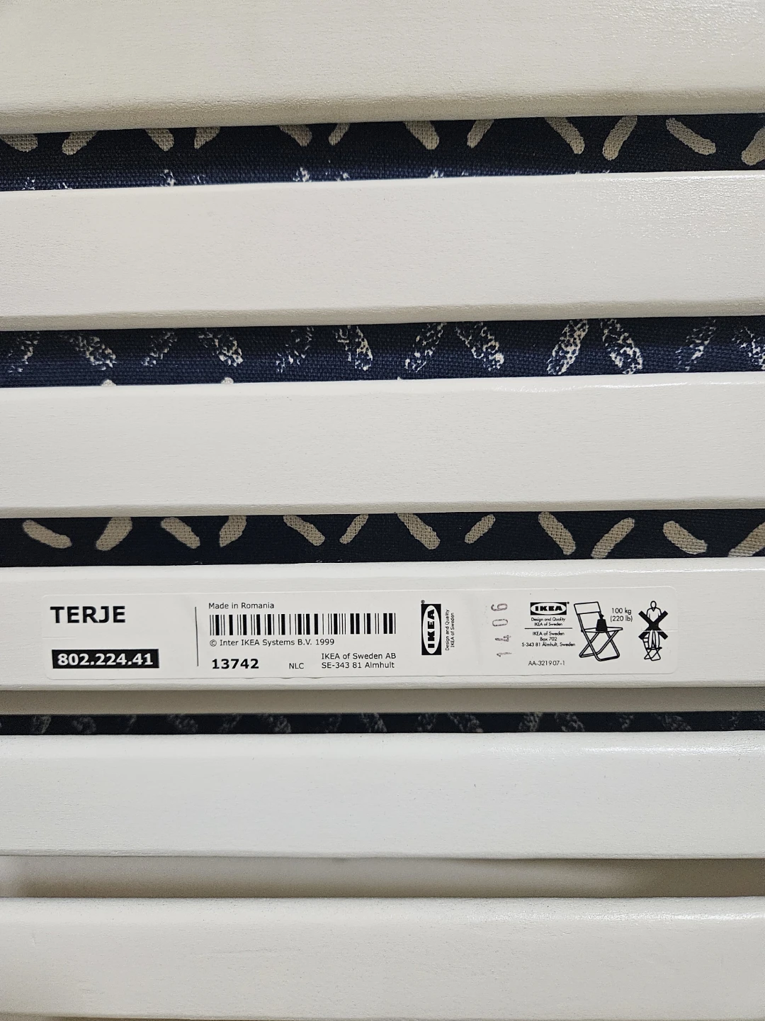 IKEA TERJE Folding Chairs - Set of 5 - photo 4