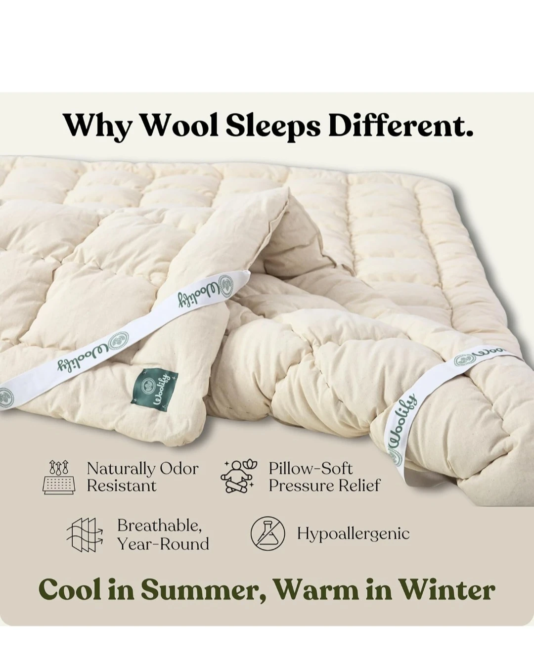 Woolify Mattress Topper - photo 2