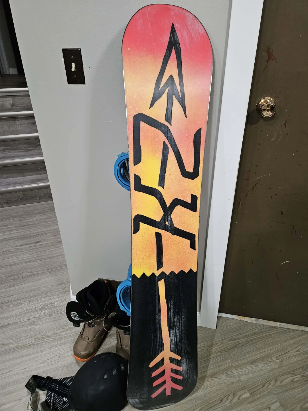 K2 Parkstar Snowboard with Bindings and Boots