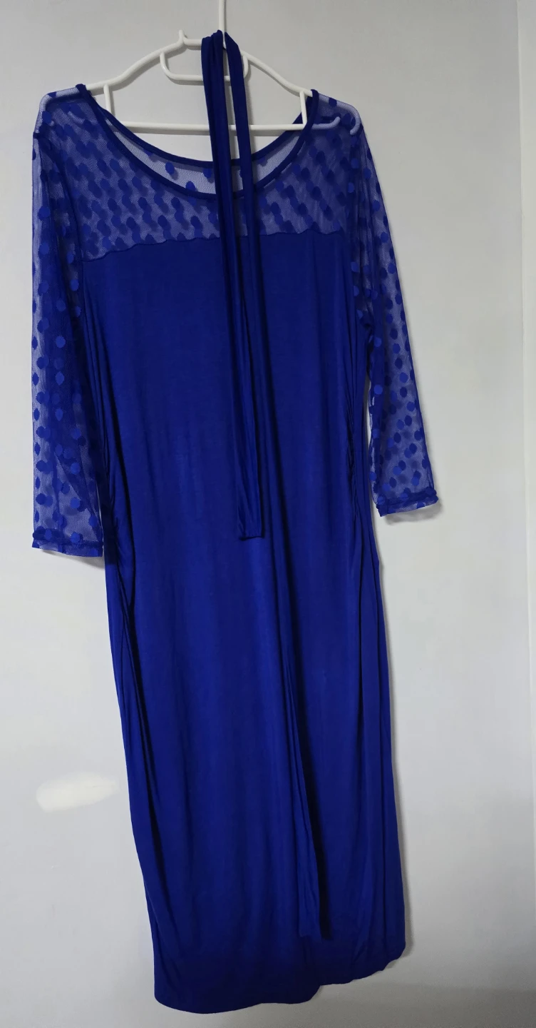 Maternity dress  blue size L  US12