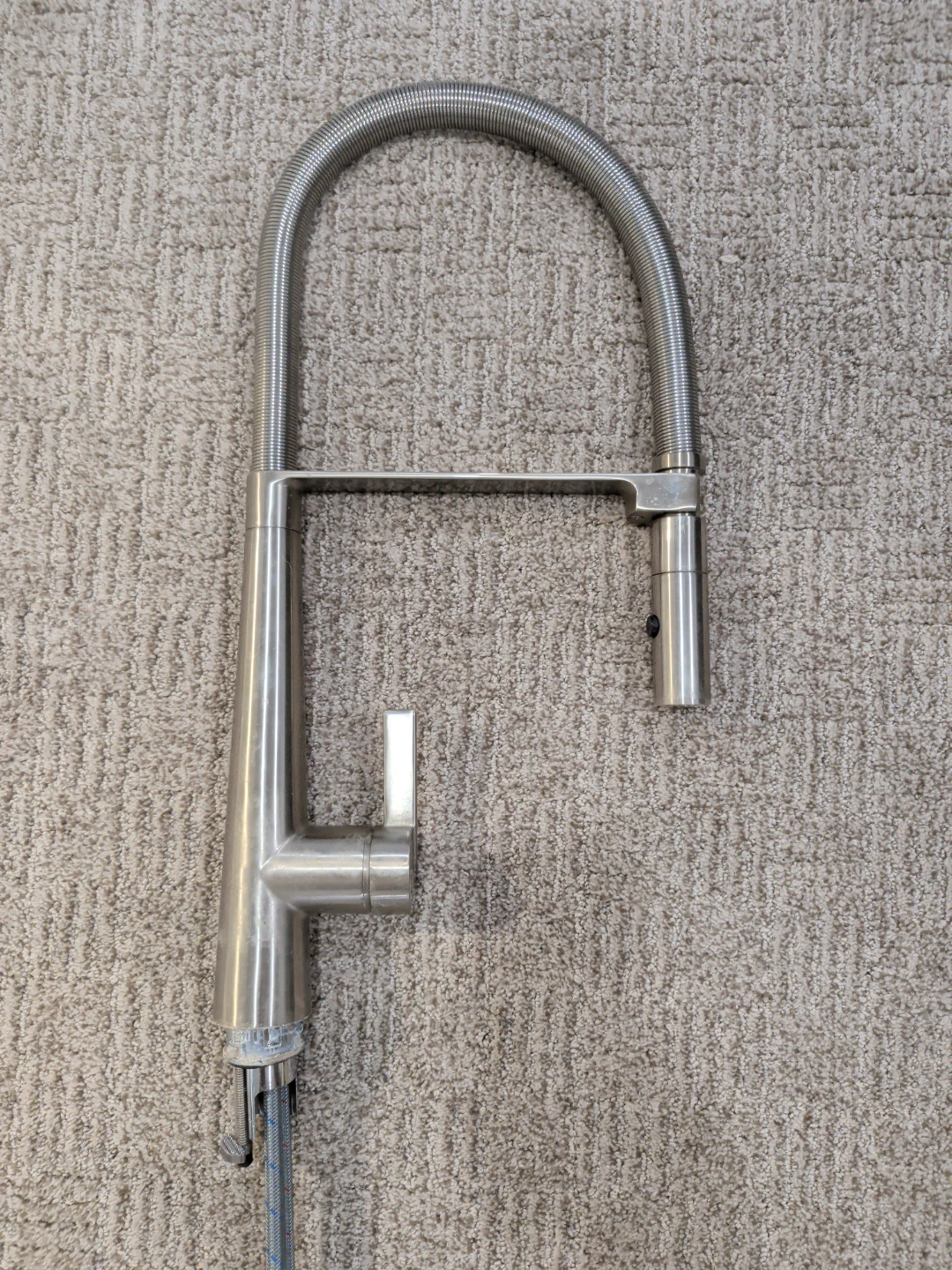 Stainless Steel Gooseneck Kitchen Faucet