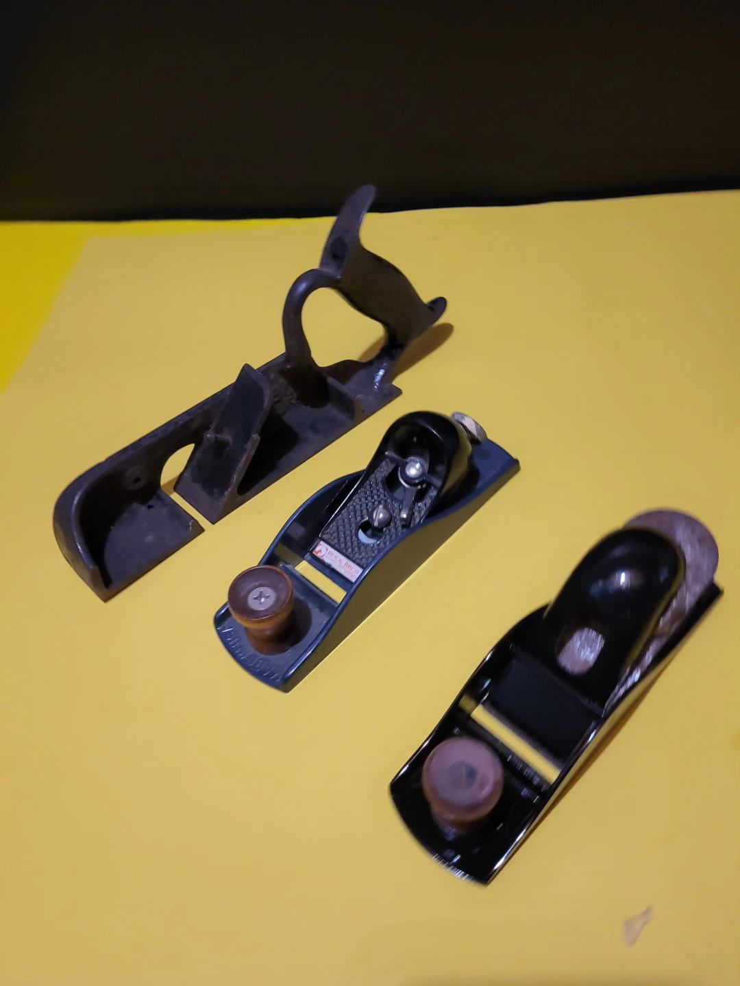 Assorted Wood Hand Plane Tools