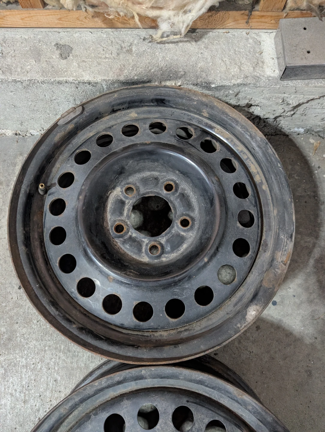 (2)-16 Inch Steel Rims 5x115 - photo 3