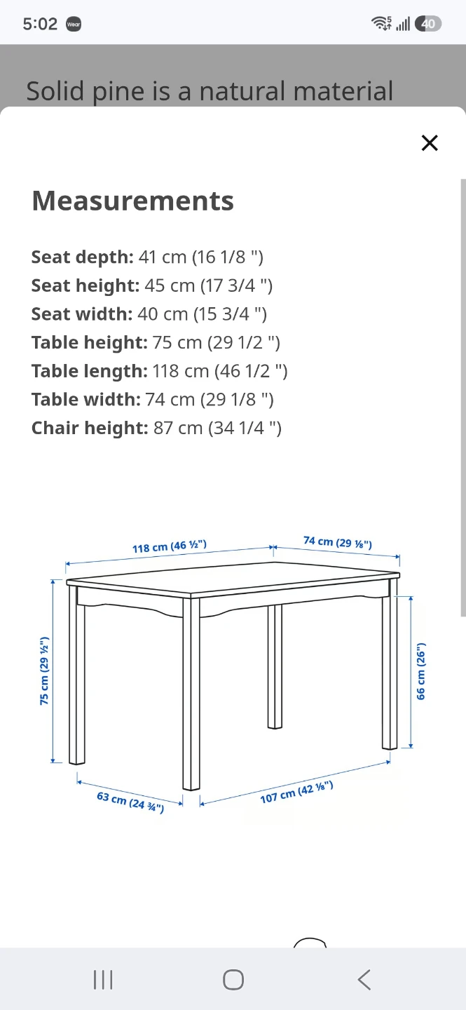 Black Dining Table with 3 chairs. pickup July 7 to 9 - photo 4
