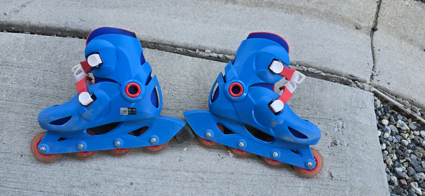 Decathlon Adjustable Inline Skates - Blue - photo 3