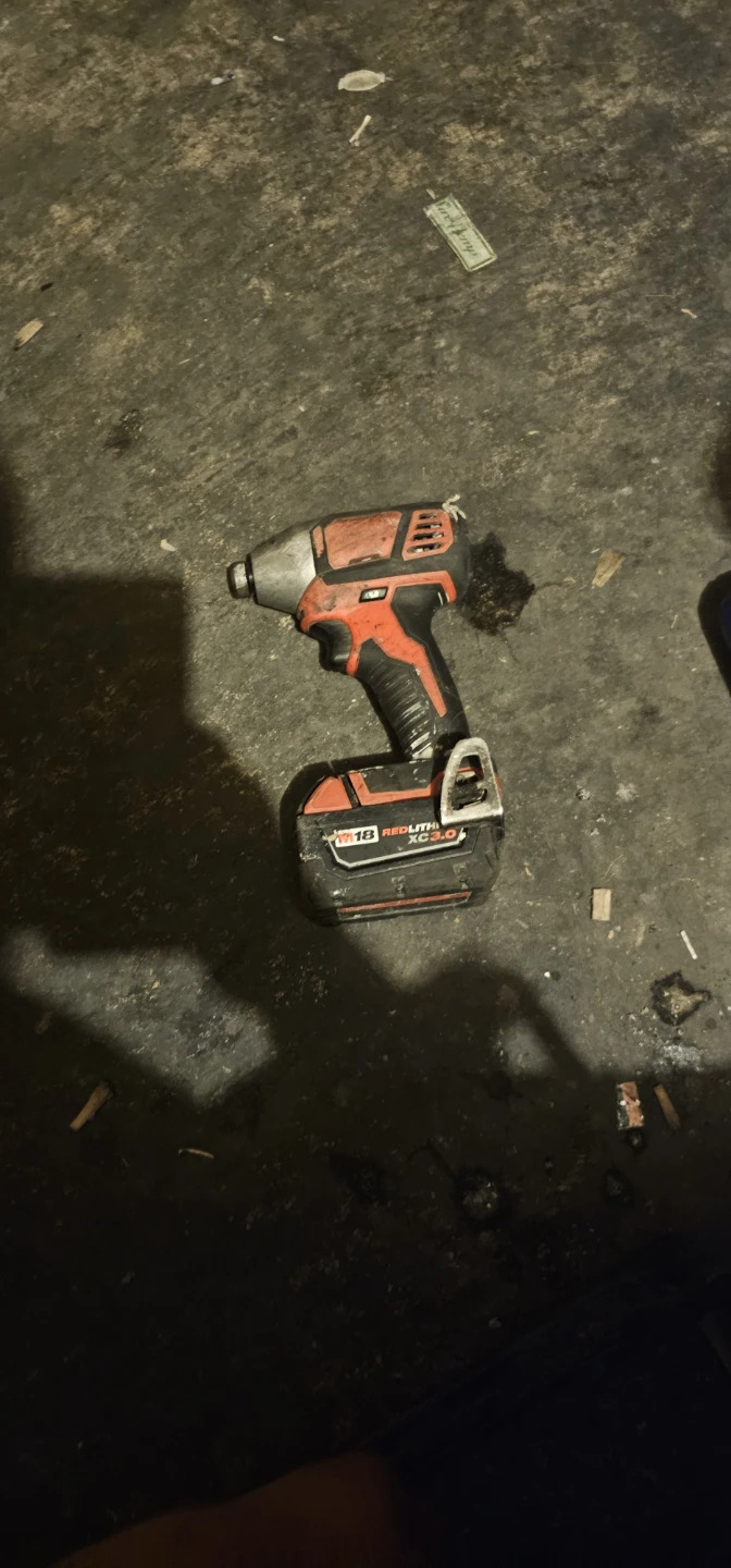 Red and Black Power Tool Handle - photo 2