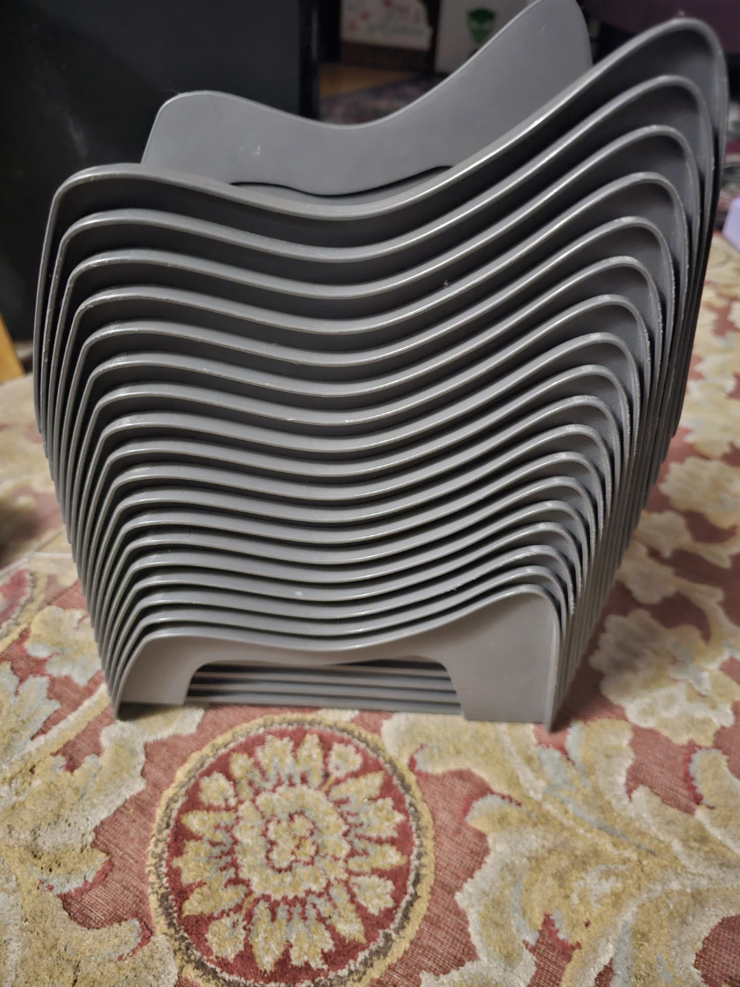 18 IKEA MURVEL Stacking Containers - Grey - photo 2