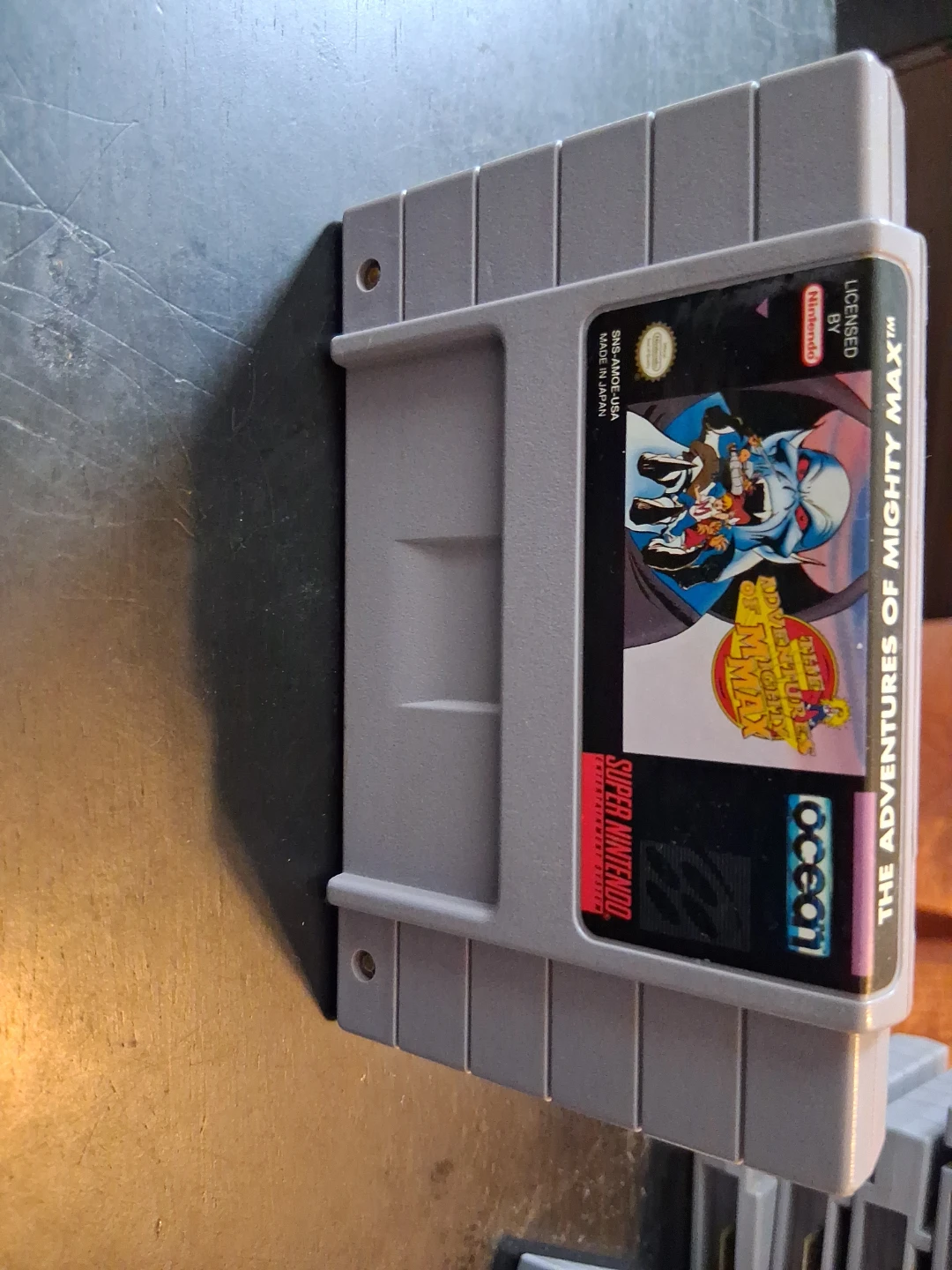 The Adventures of Mighty Max Super Nintendo SNES Game Cartridge - photo 2