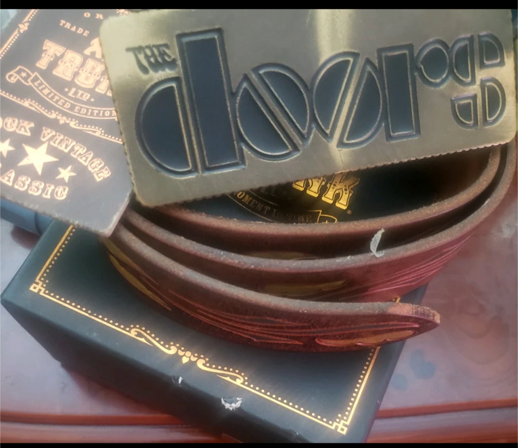Trunk Ltd The Doors Limited Edition Belt Buckle & Belt