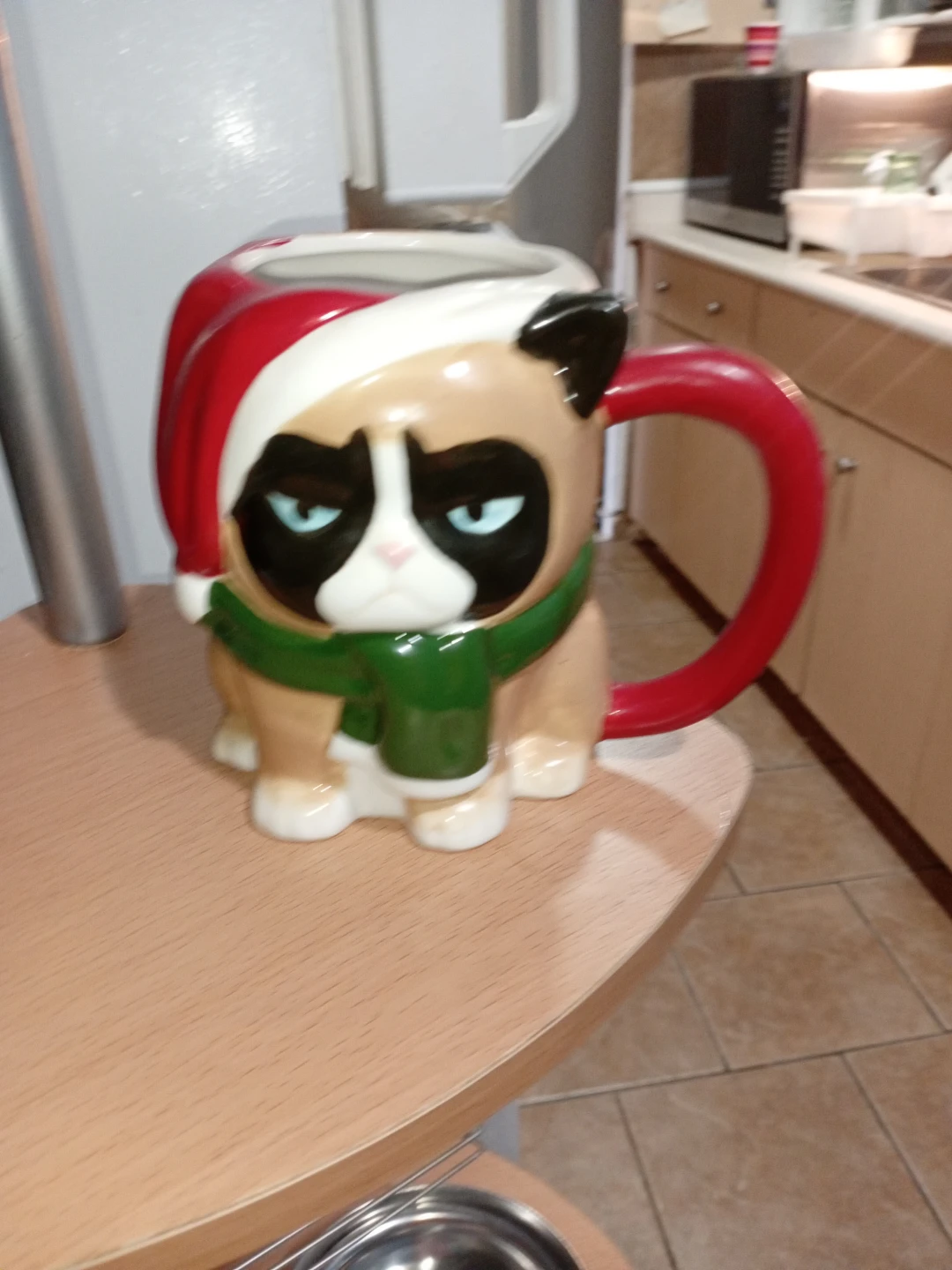 Grumpy Cat Christmas Mug