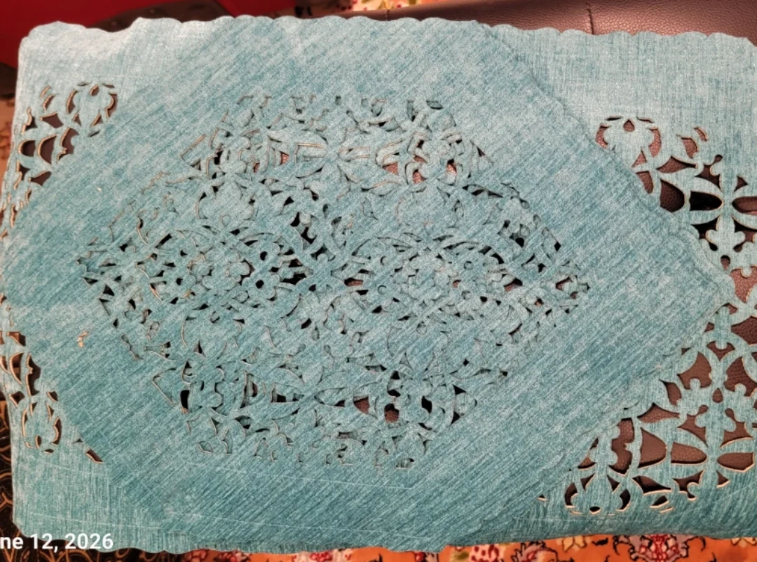 Teal Decorative Placemats (Set of 2) - photo 3