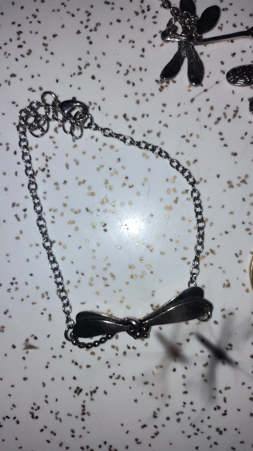 Dragonfly Necklace and Bracelet Set - photo 2