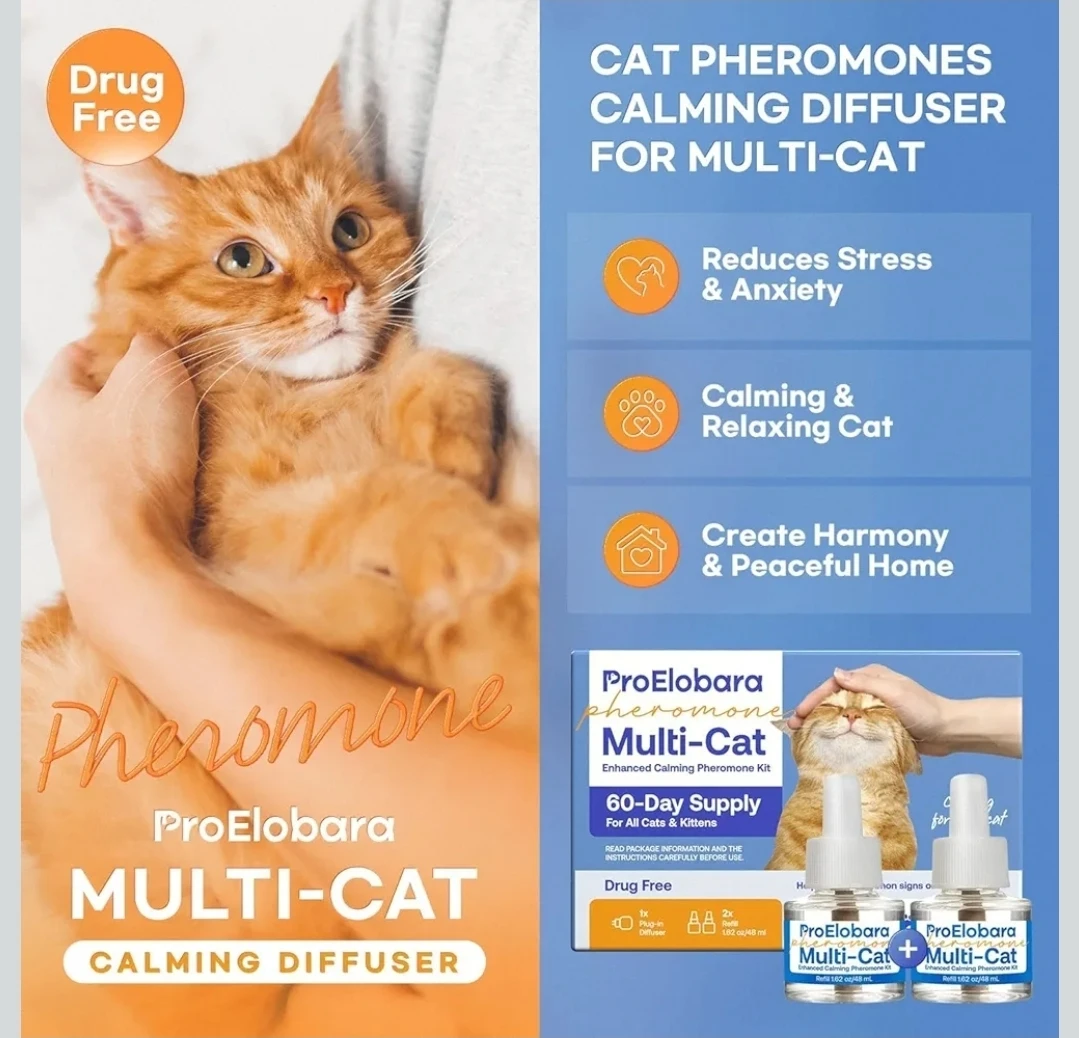 ProEllaBara Multi-Cat Calming Diffuser Kit - photo 2