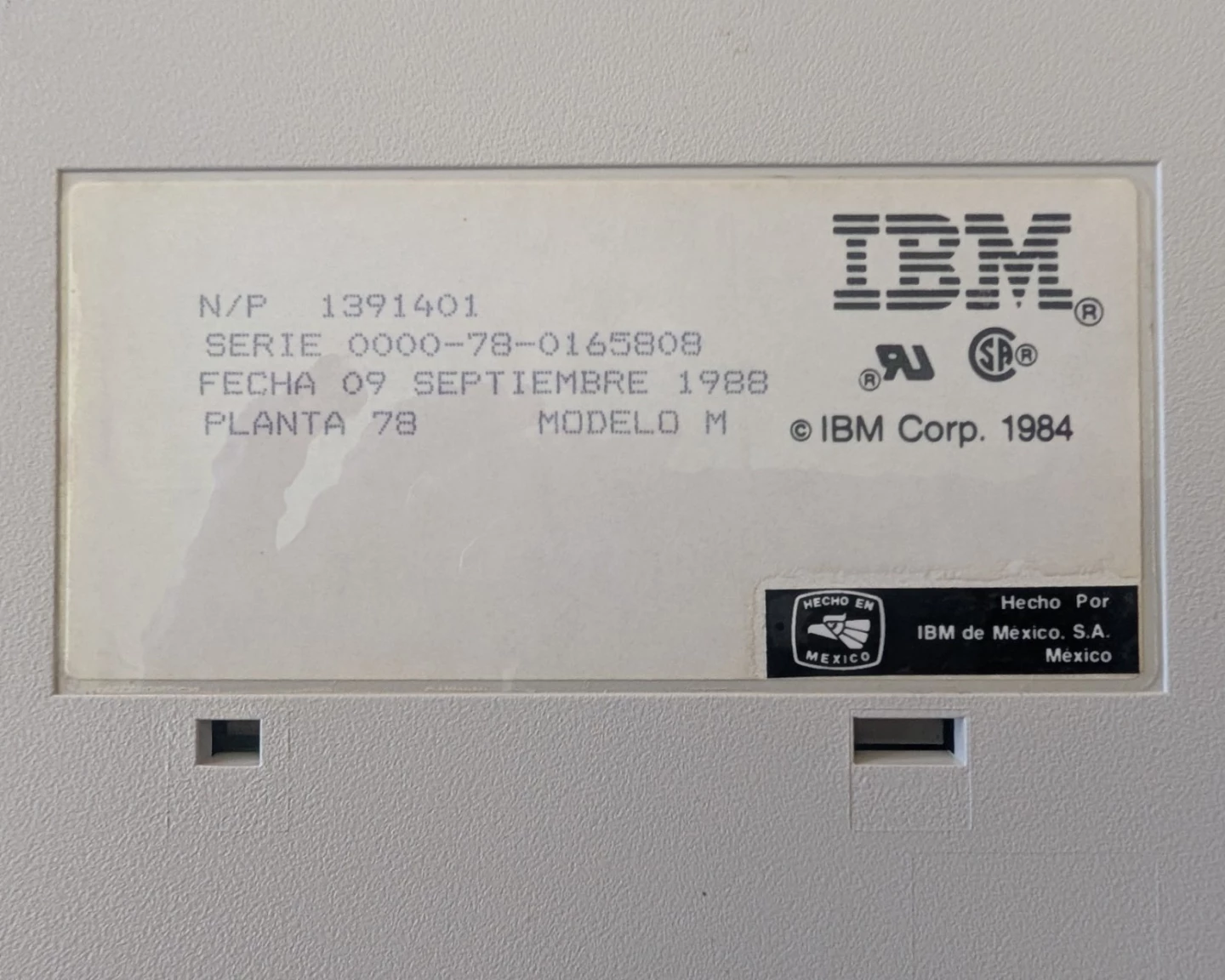 Ultra Rare Collectable 1988 IBM Model M Keyboard - photo 2