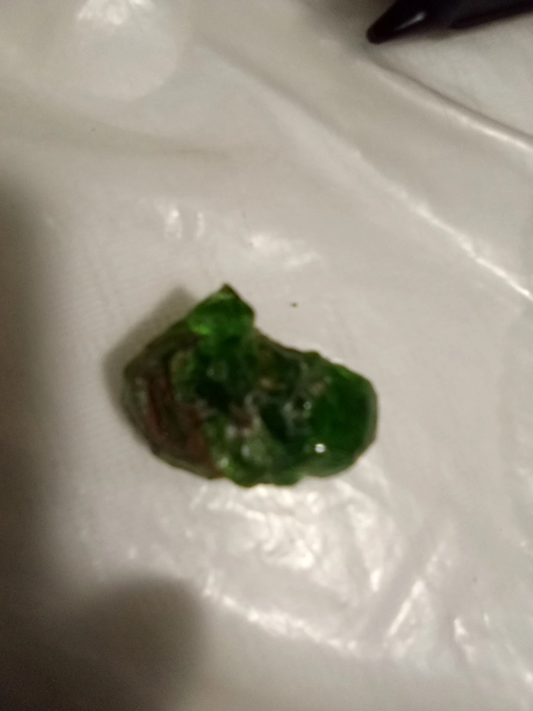 Green Glass Fragment