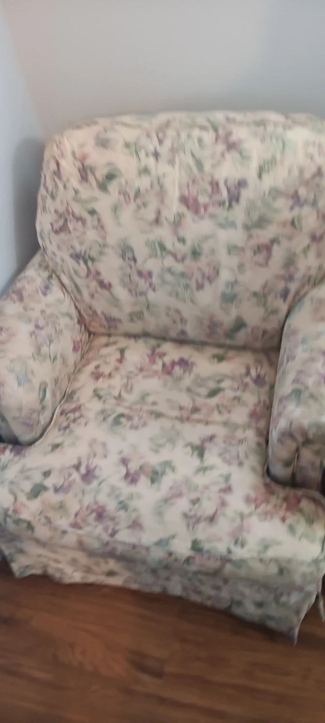 Floral Armchair