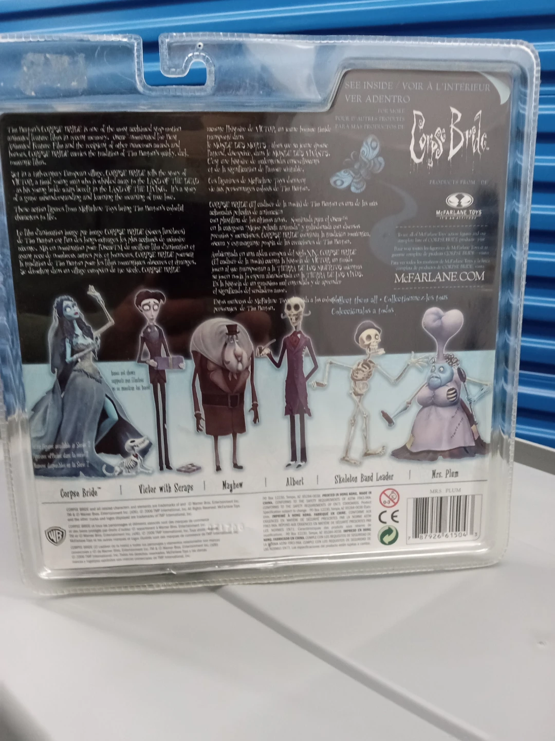Tim Burton's Corpse Bride Mrs. Plum Figure - photo 2
