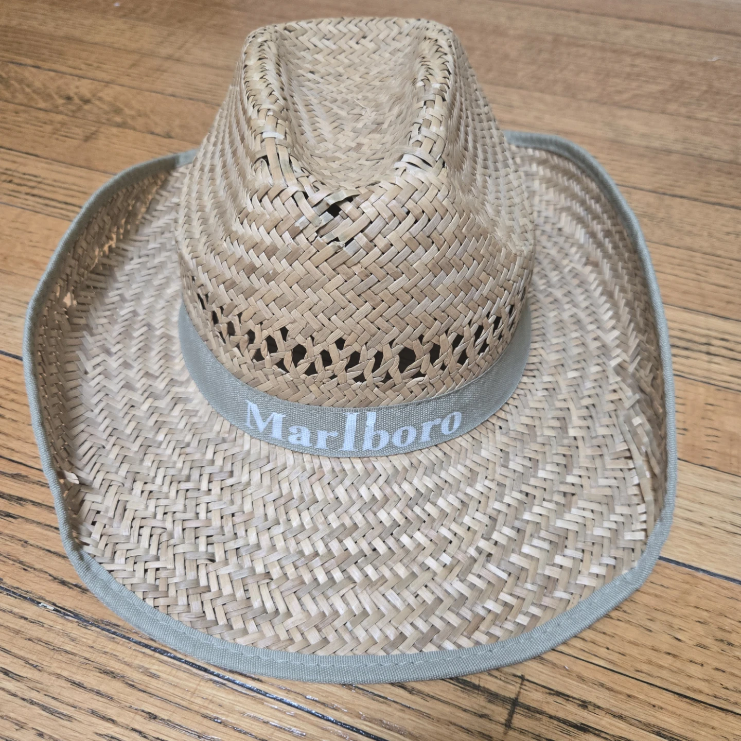Marlboro Straw Cowboy Hat