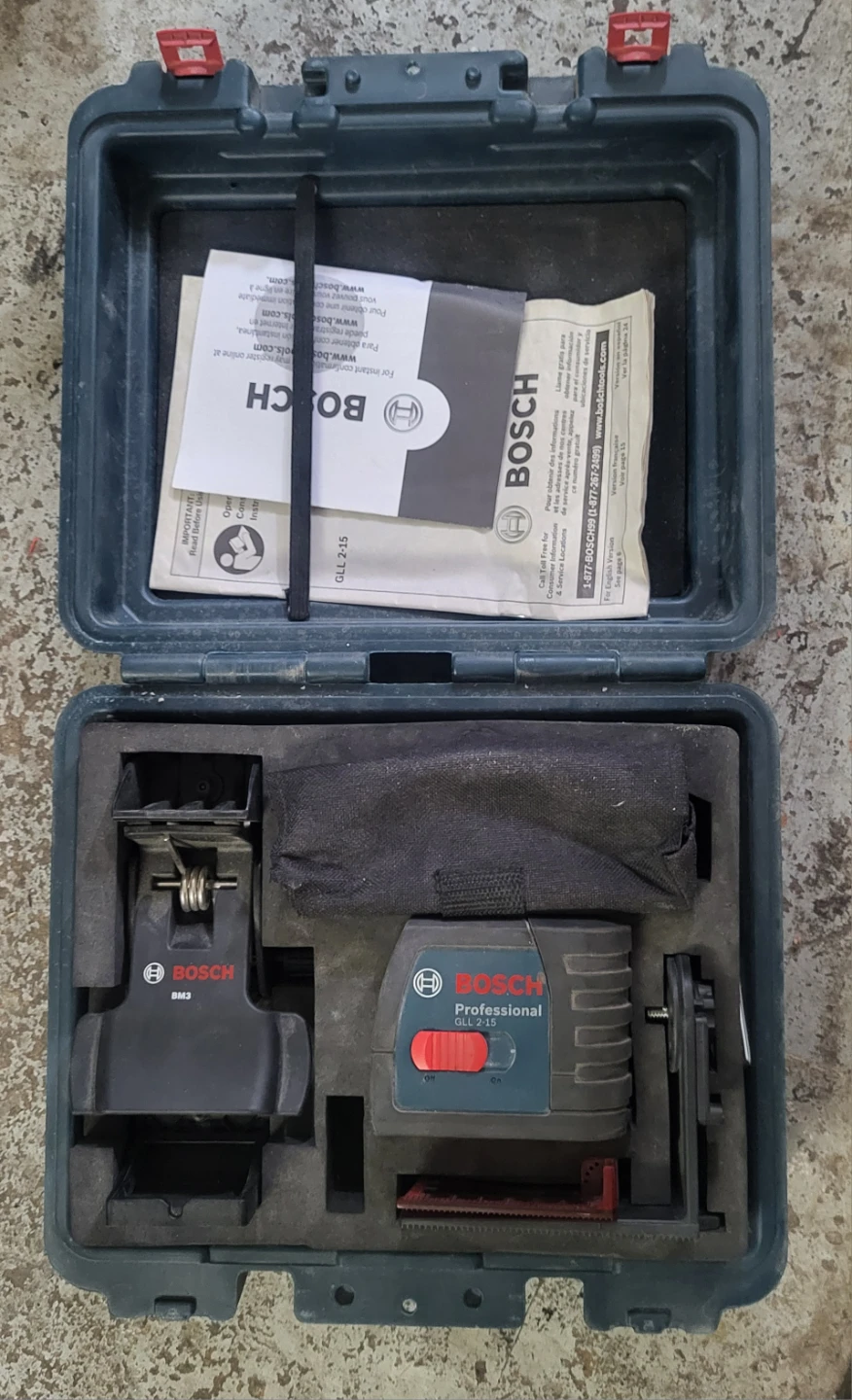 ⚽️Bosch Professional GLL 2-15 Laser Level - photo 4