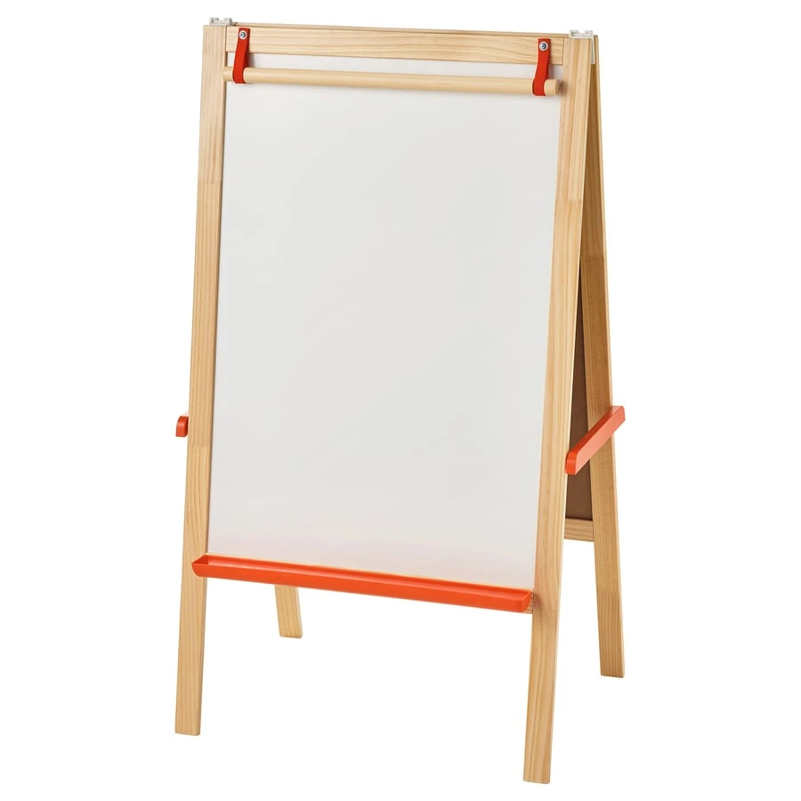 IKEA MALA Easel with blackboard and whiteboard