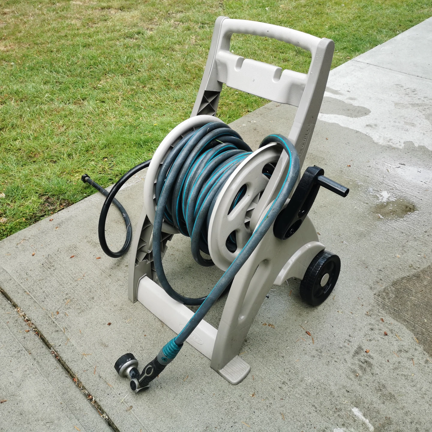 Hose Reel Cart with Hose Set