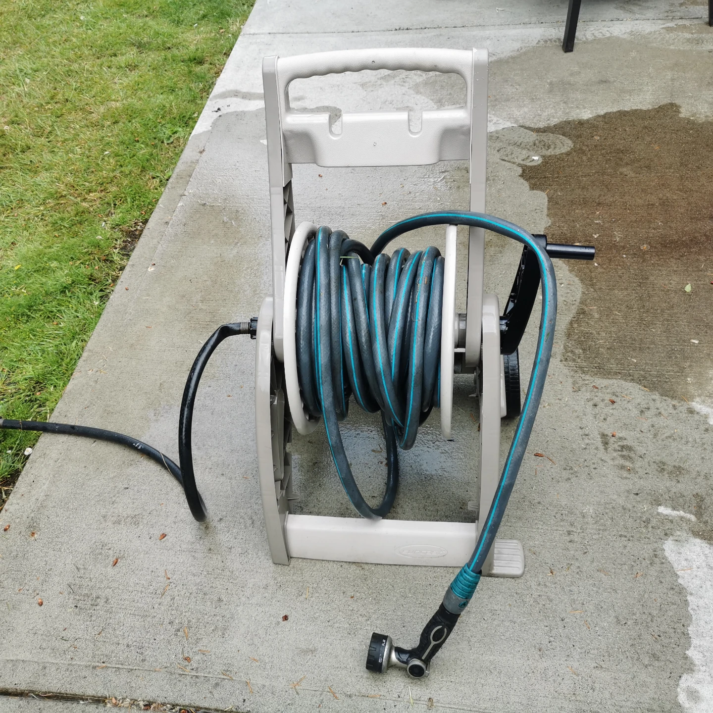 Hose Reel Cart with Hose Set - photo 2