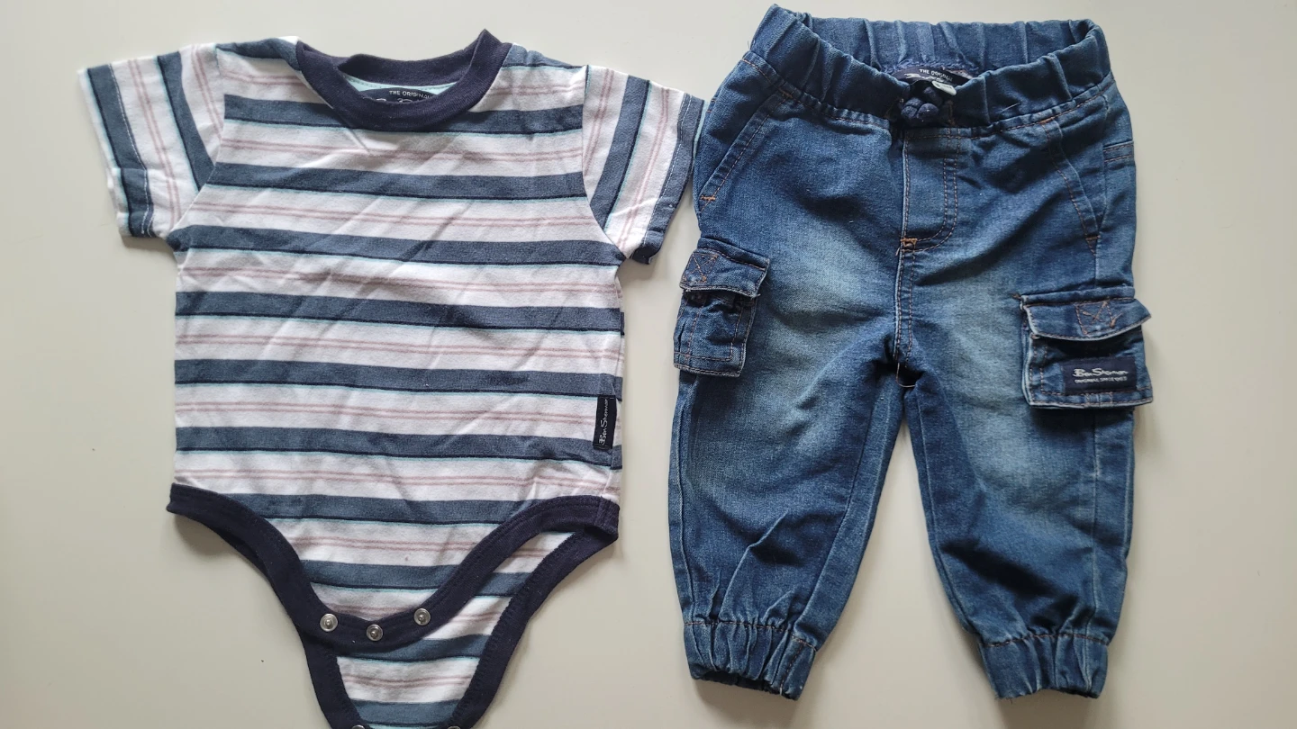6M Ben Sherman Baby Clothes Set