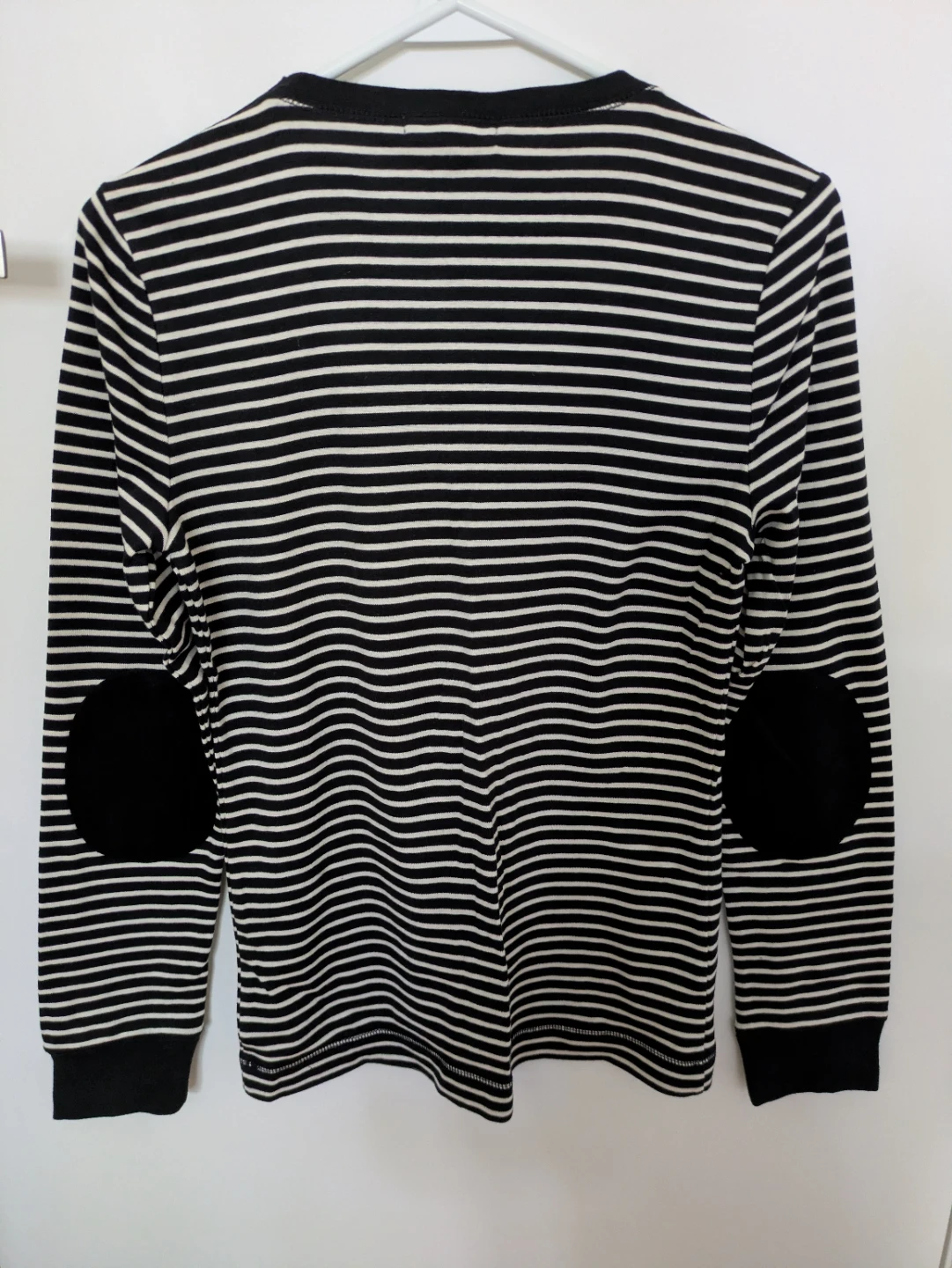 Ralph Lauren Striped Long Sleeve Shirt with Elbow Patches - photo 2