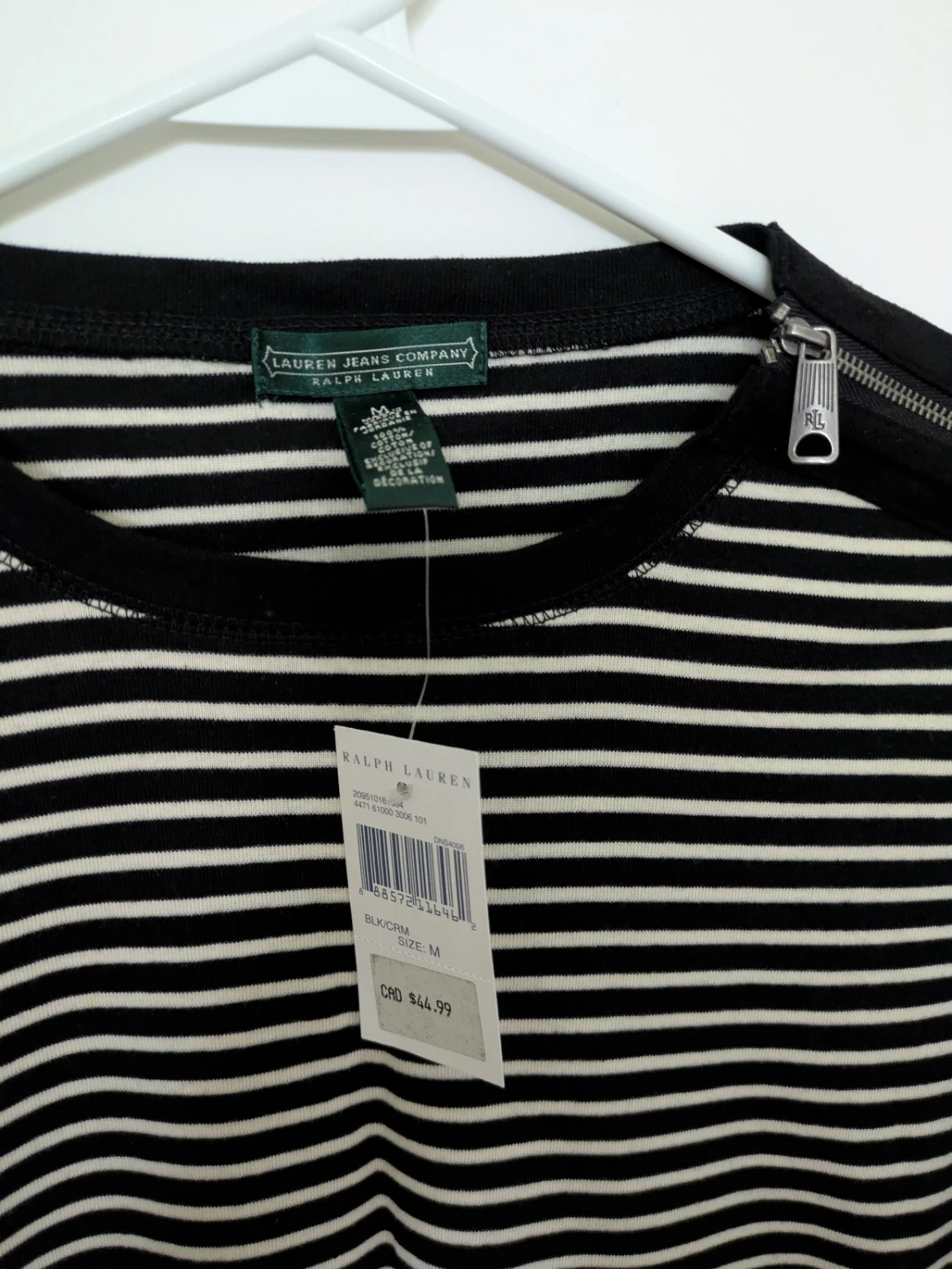 Ralph Lauren Striped Long Sleeve Shirt with Elbow Patches - photo 3
