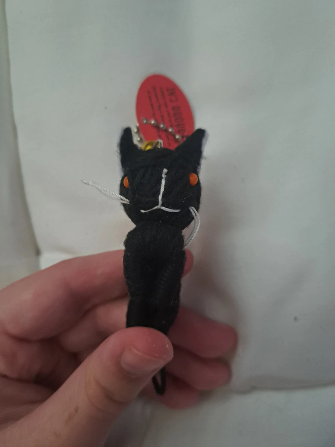 Voodoo Cat Keychain