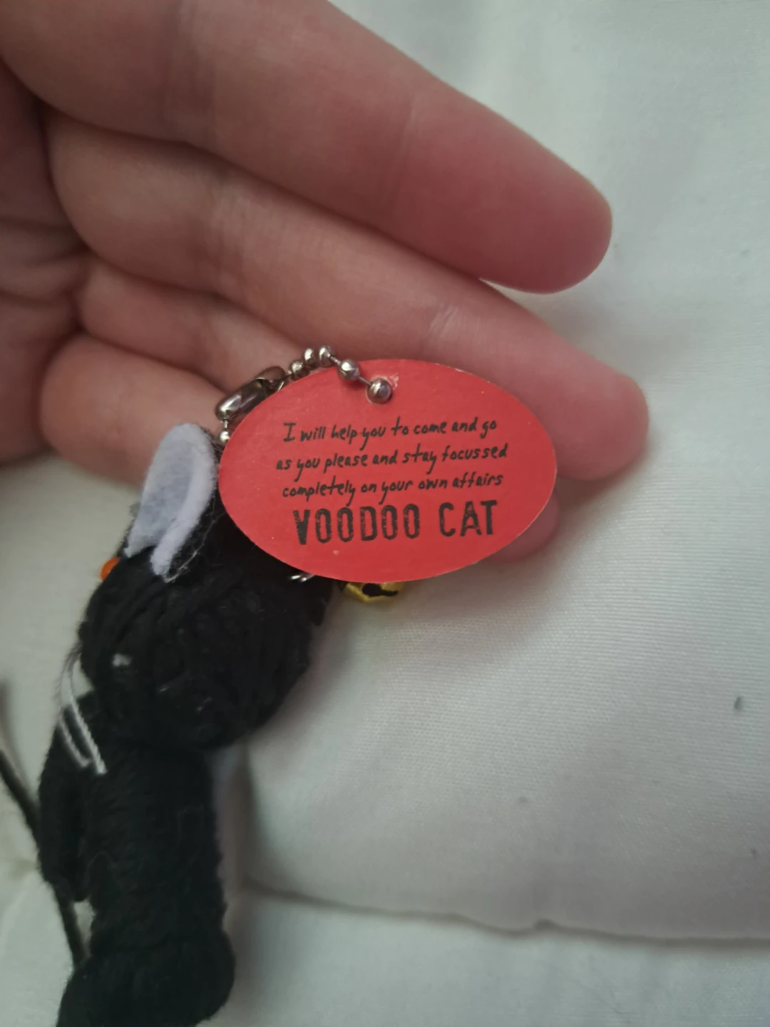Voodoo Cat Keychain - photo 4