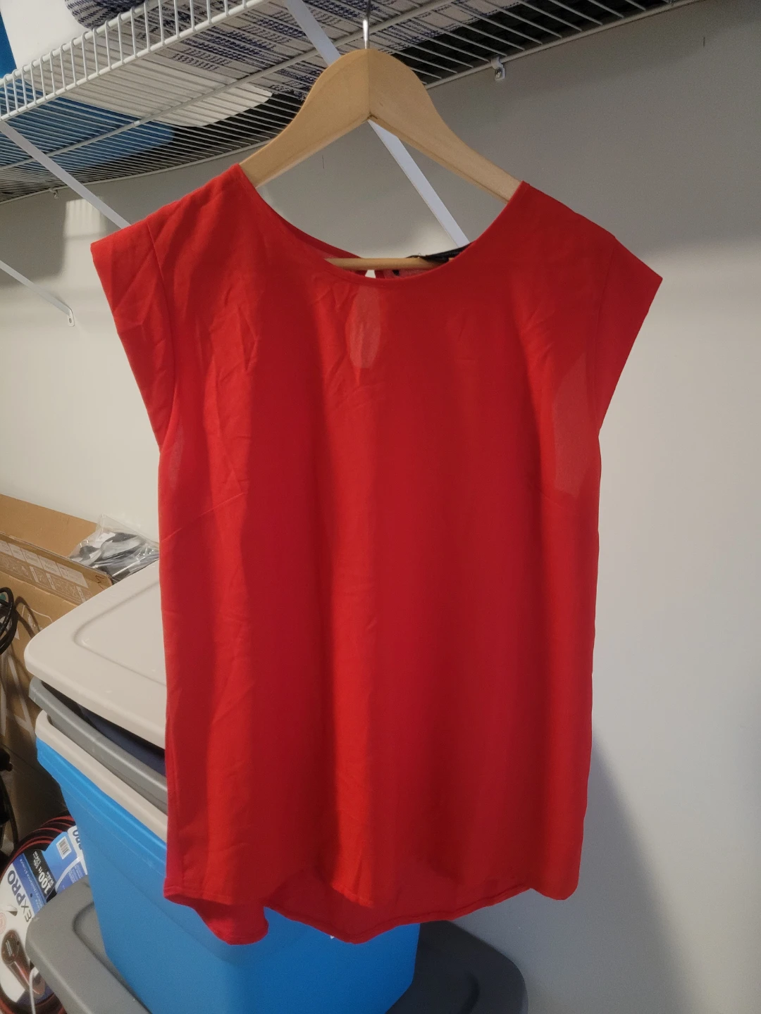 French Connection Red Top - Size L