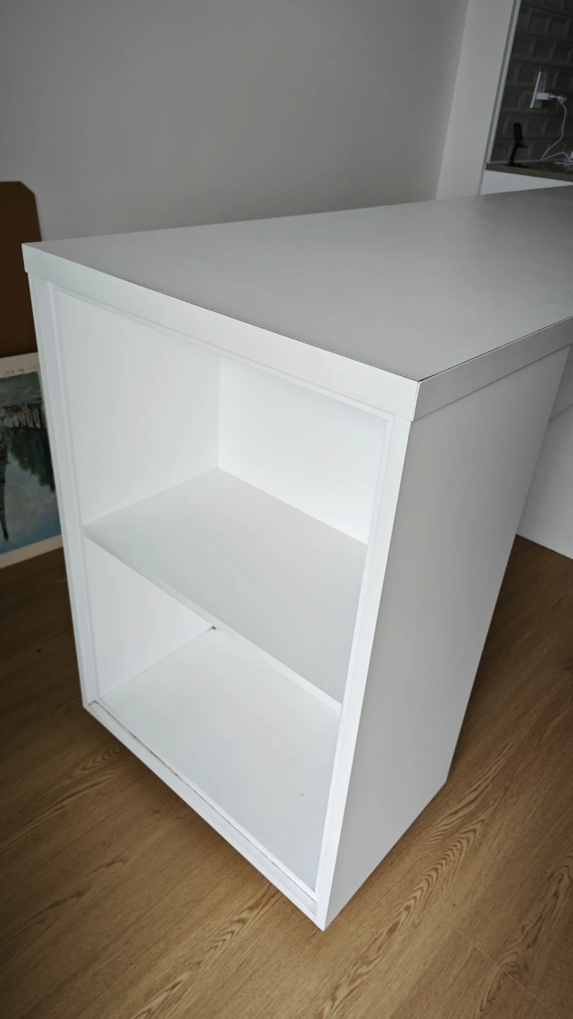 Kitchen island / bar table with Storage Shelves - photo 5