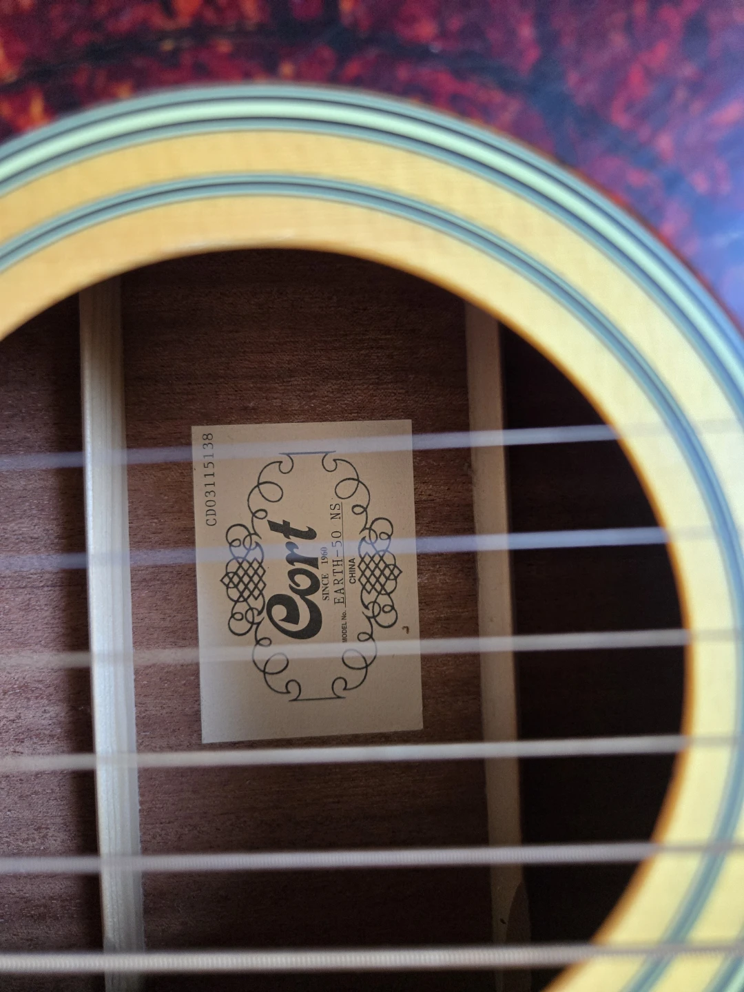 Cort "Earth" Acoustic Guitar - photo 2