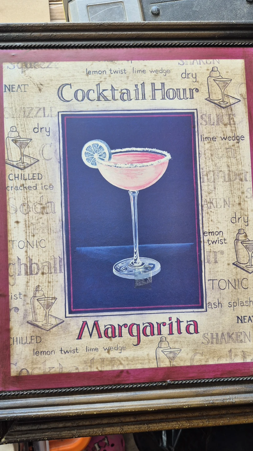 Framed Cocktail Hour Art Print - photo 2