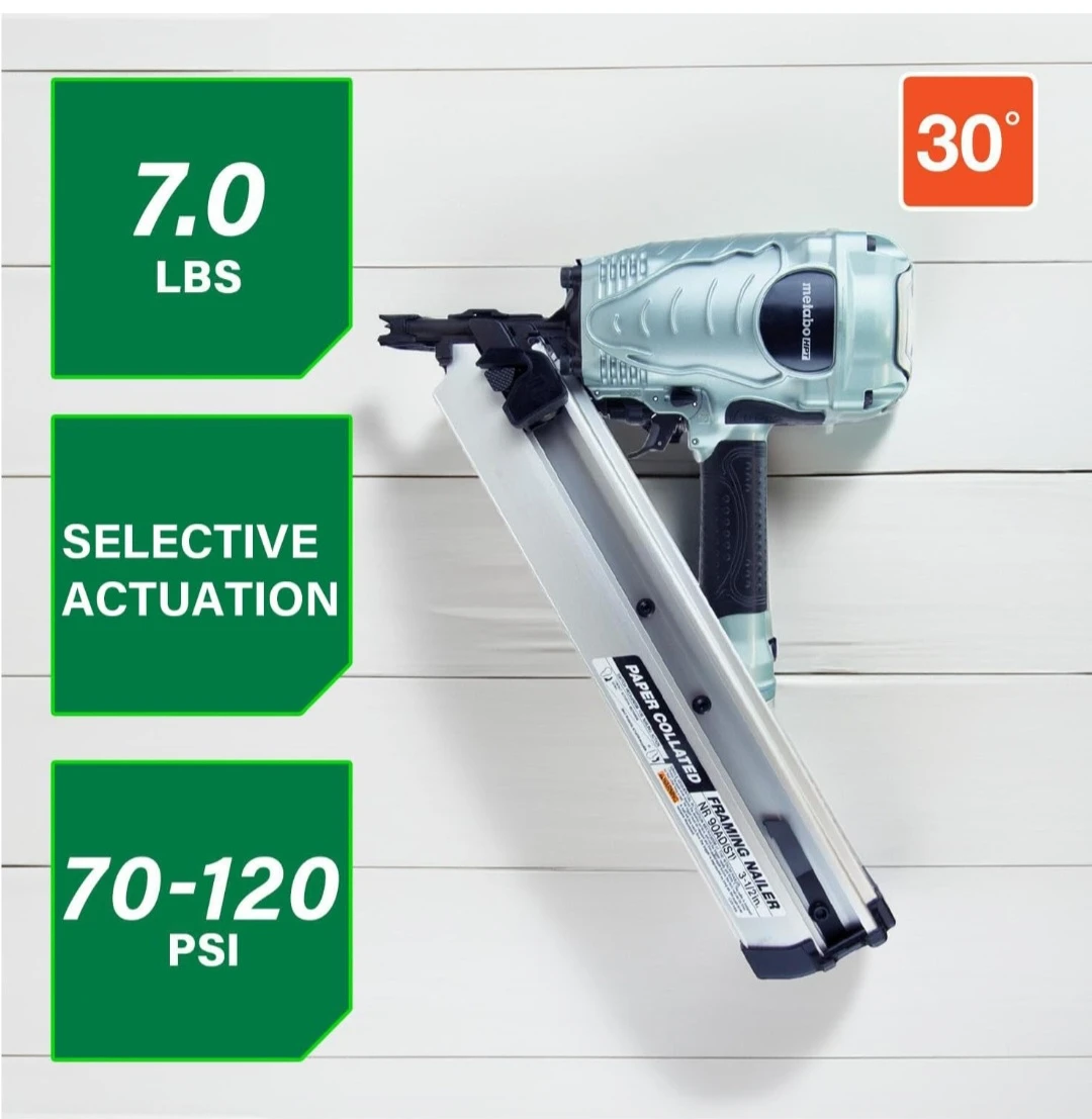 Metabo HPT Framing Nailer NR90ADS1 - photo 4