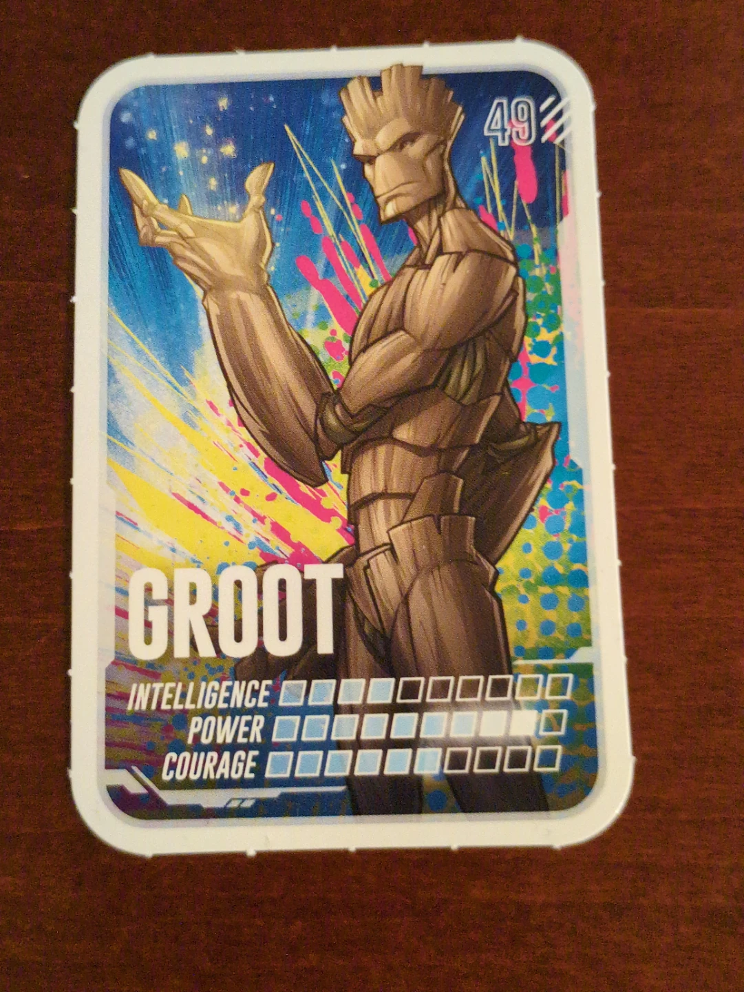 Marvel Groot Trading Card - photo 2