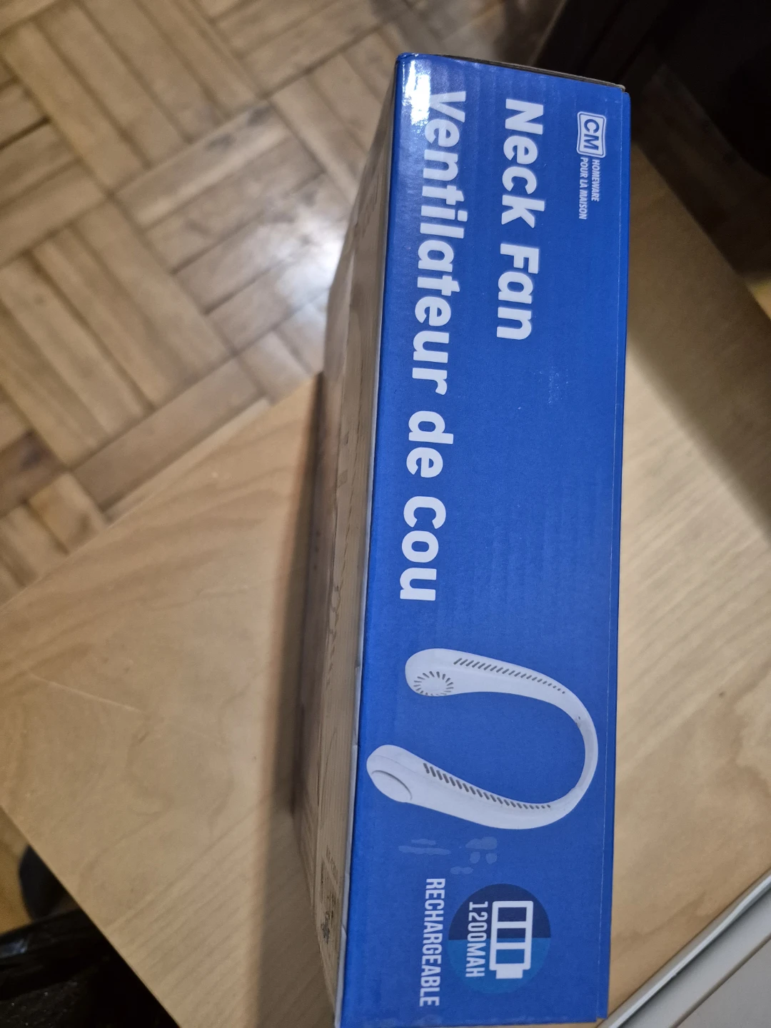 BNIB)Portable Neck Fan White - photo 2