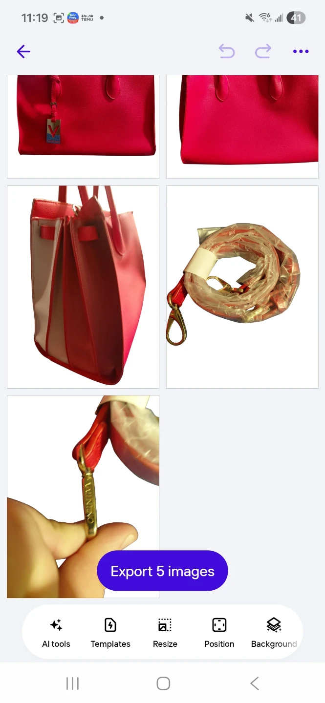 Valentino Red Handbag - photo 3
