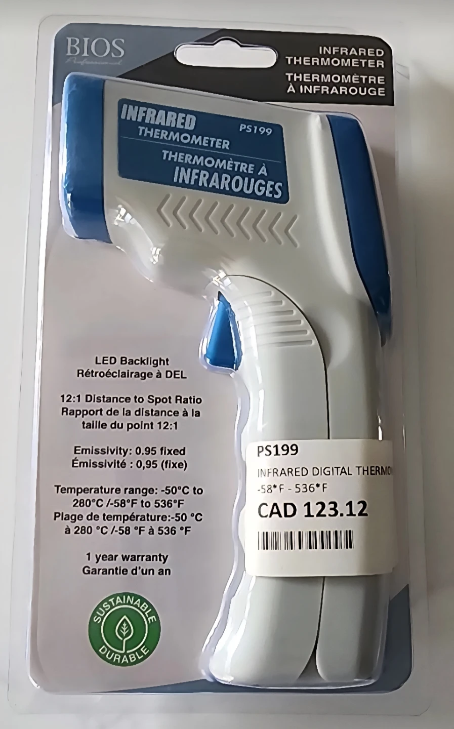 Infrared Thermometer - New In Box - photo 2