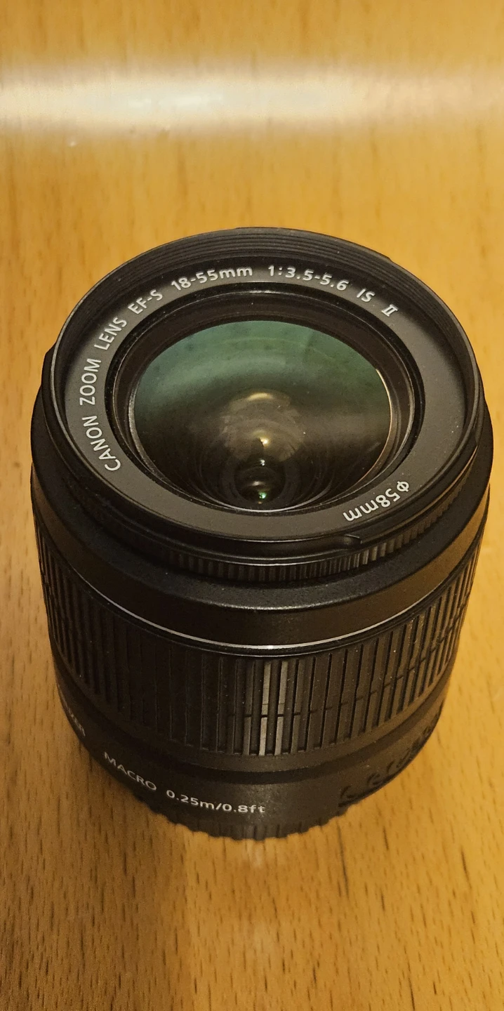 Canon EF-S 18-55mm f/3.5-5.6 IS II Zoom Lens