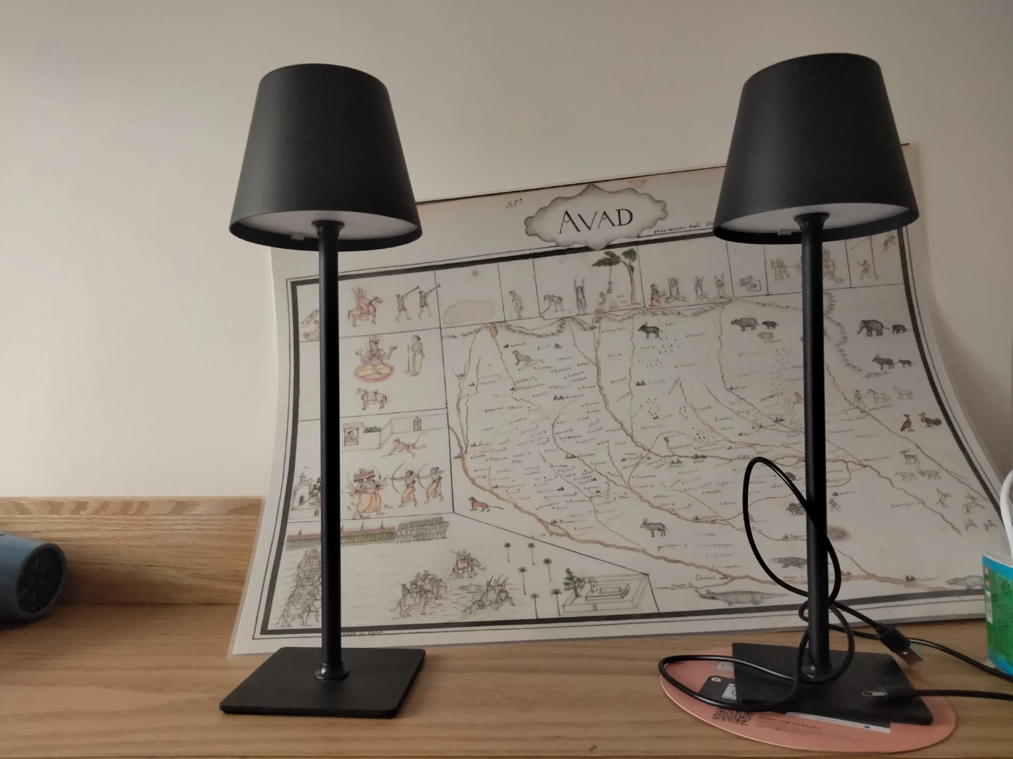 2 Table lamp cordless
