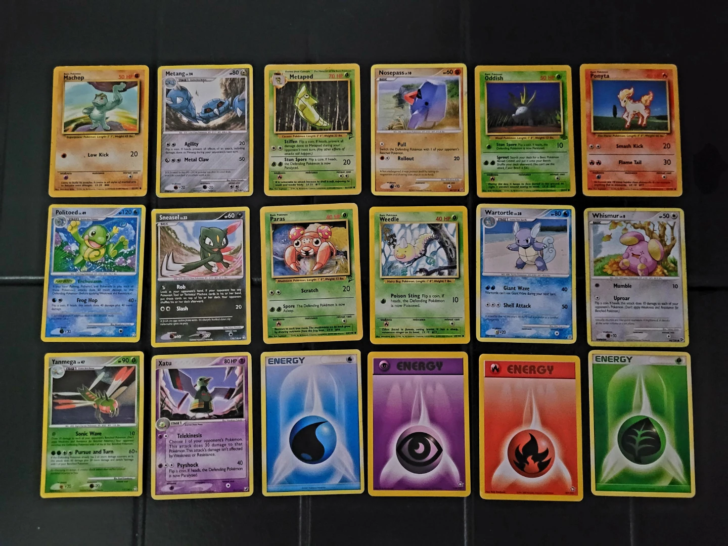 Pokémon card lot Vintage
