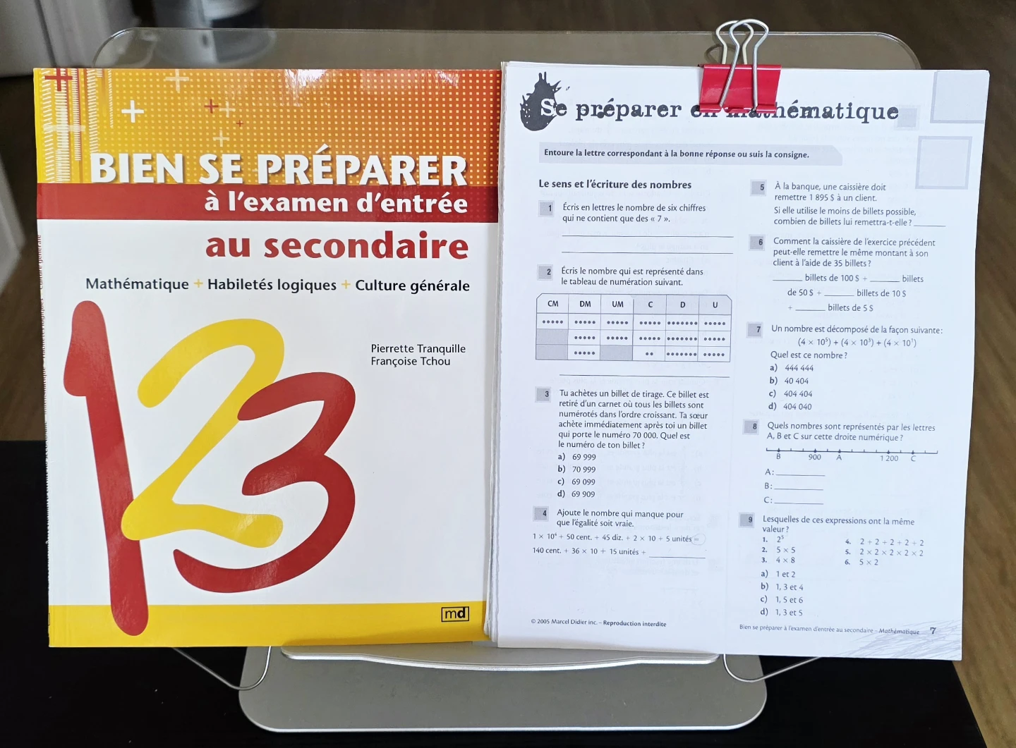 Entrance Exam Prep Books / Préparation à l'examen d'admission - photo 4