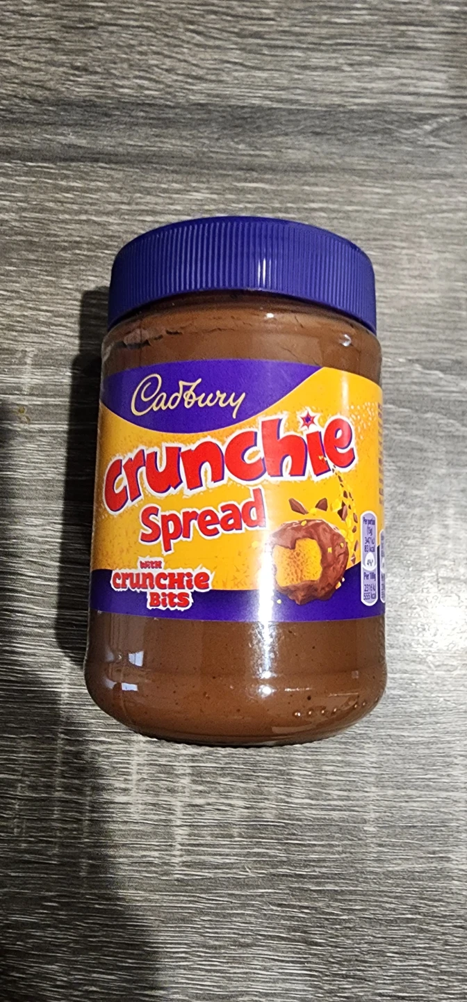 Cadbury Crunchie Spread with Crunchie Bits⚽