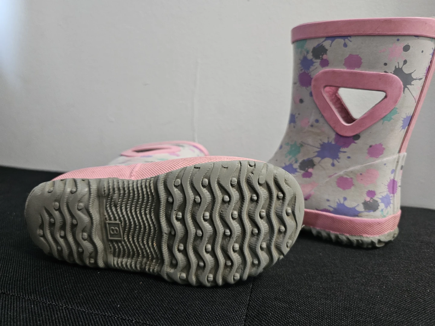Kids Rain Boots Size 8 - photo 2