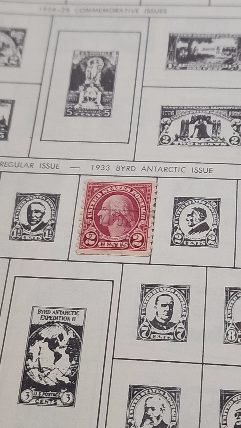 2 Cents Washington Stamp